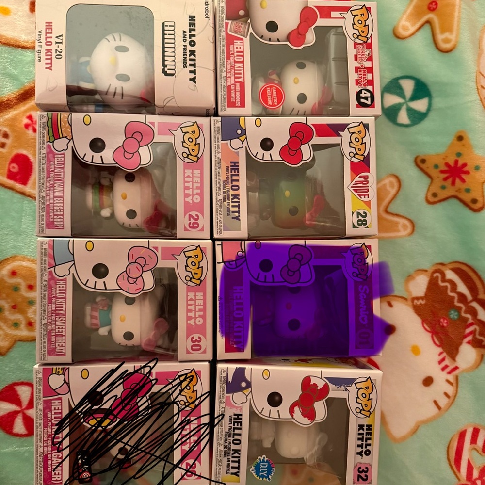 Hello Kitty Funko Pop Vinyl Figures Set